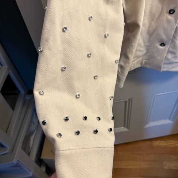 Zara Jewel Studded Button Down - Picture 8 of 9